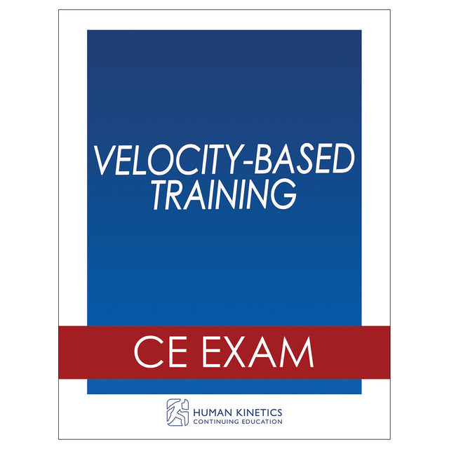Velocity-Based Training Online CE Exam Without Book