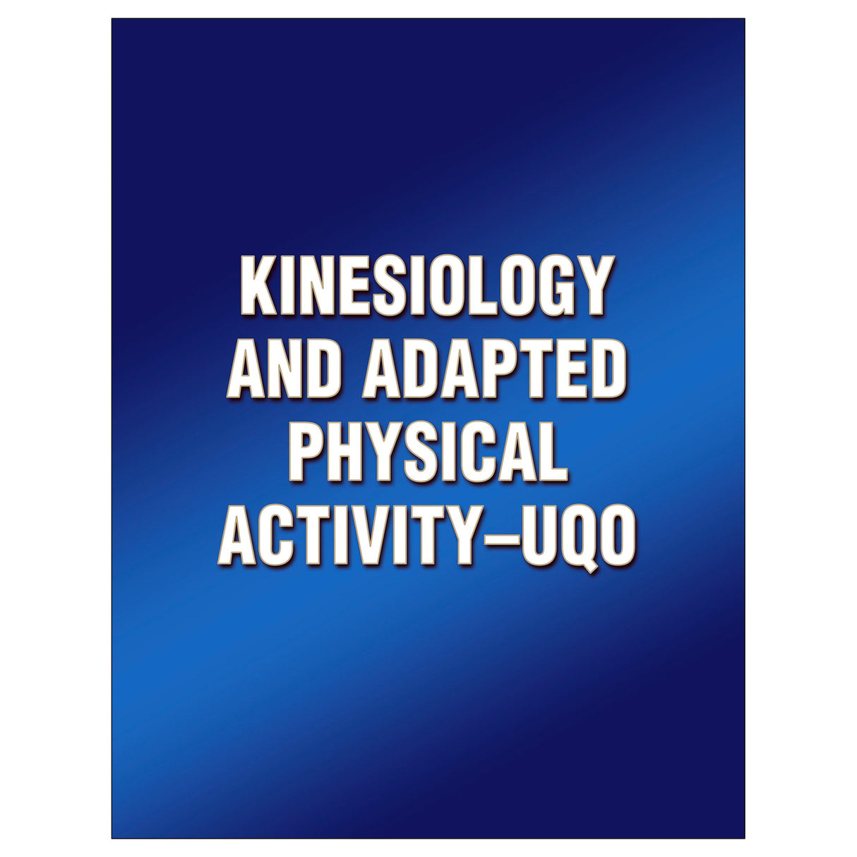 Kinesiology and Adapted Physical Activity-UQO