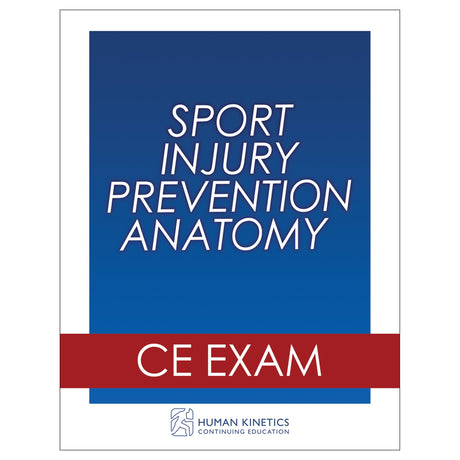 Sport Injury Prevention Anatomy Online CE Exam Without Book
