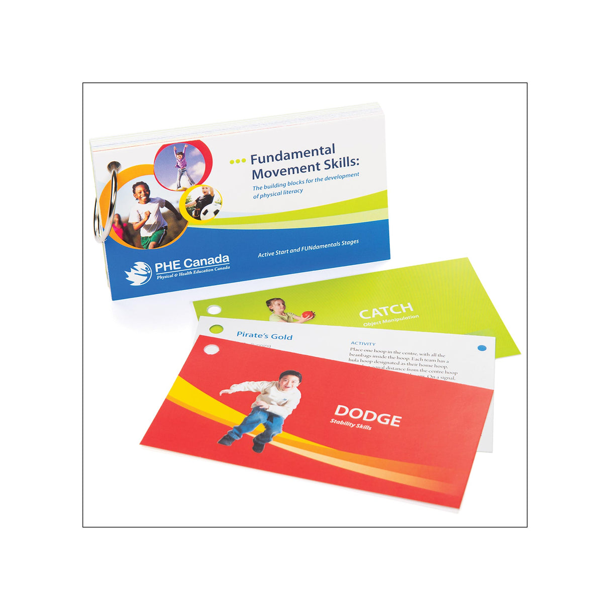 Fundamental Movement Skills: Active Start and FUNdamentals Stages Card Set