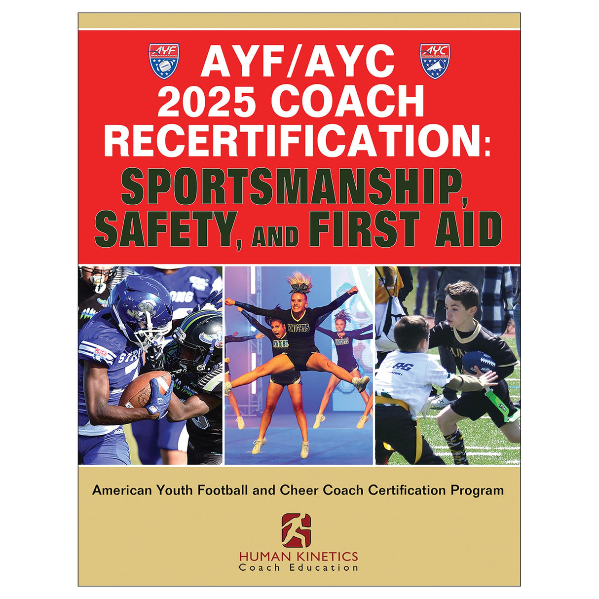 AYF/AYC 2025 Coach Recertification Online Course: Sportsmanship, Safety, and First Aid