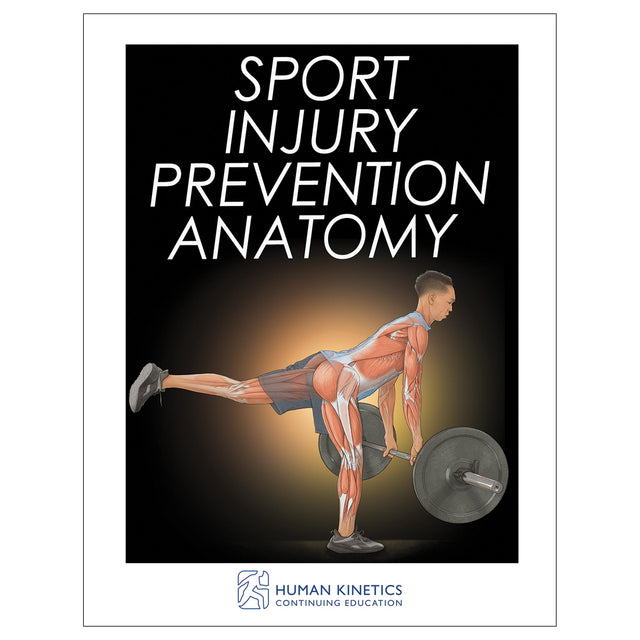 Sport Injury Prevention Anatomy Online CE Exam With Print Book