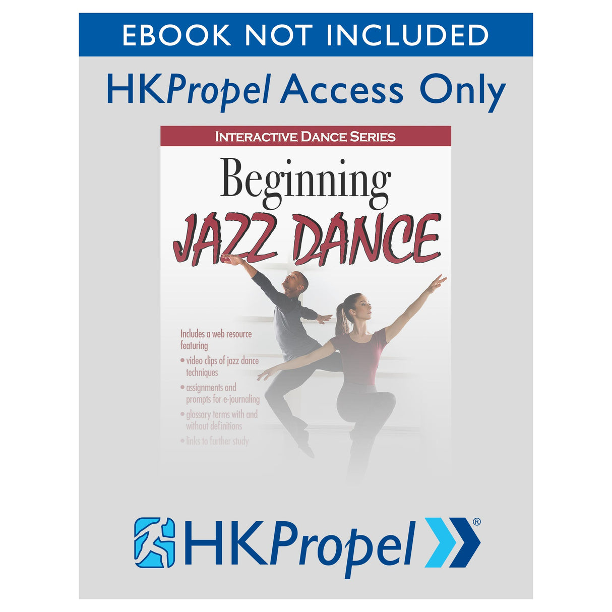Beginning Jazz Dance HKPropel Access-Ebook not included