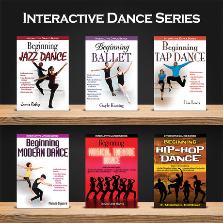 Six beginning dance books with video instruction