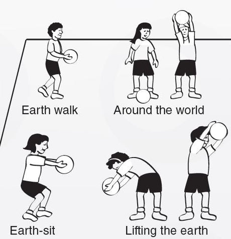 Active with kids at home activity: Around the World