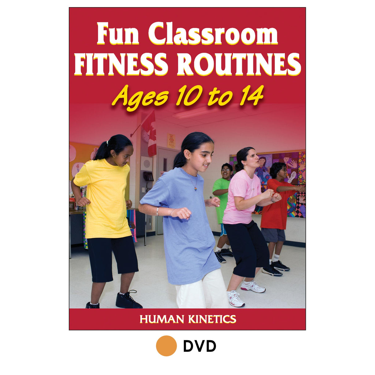 Fun Classroom Fitness Routines Ages 10-14 DVD