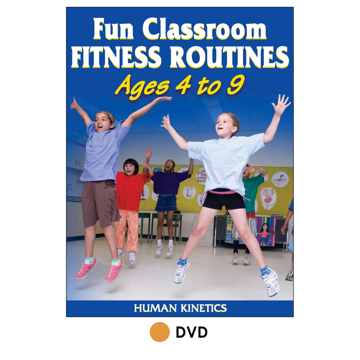 Fun Classroom Fitness Routines Ages 4-9 DVD