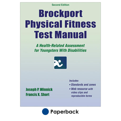 Brockport Physical Fitness Test Manual 2nd Edition With Web Resource