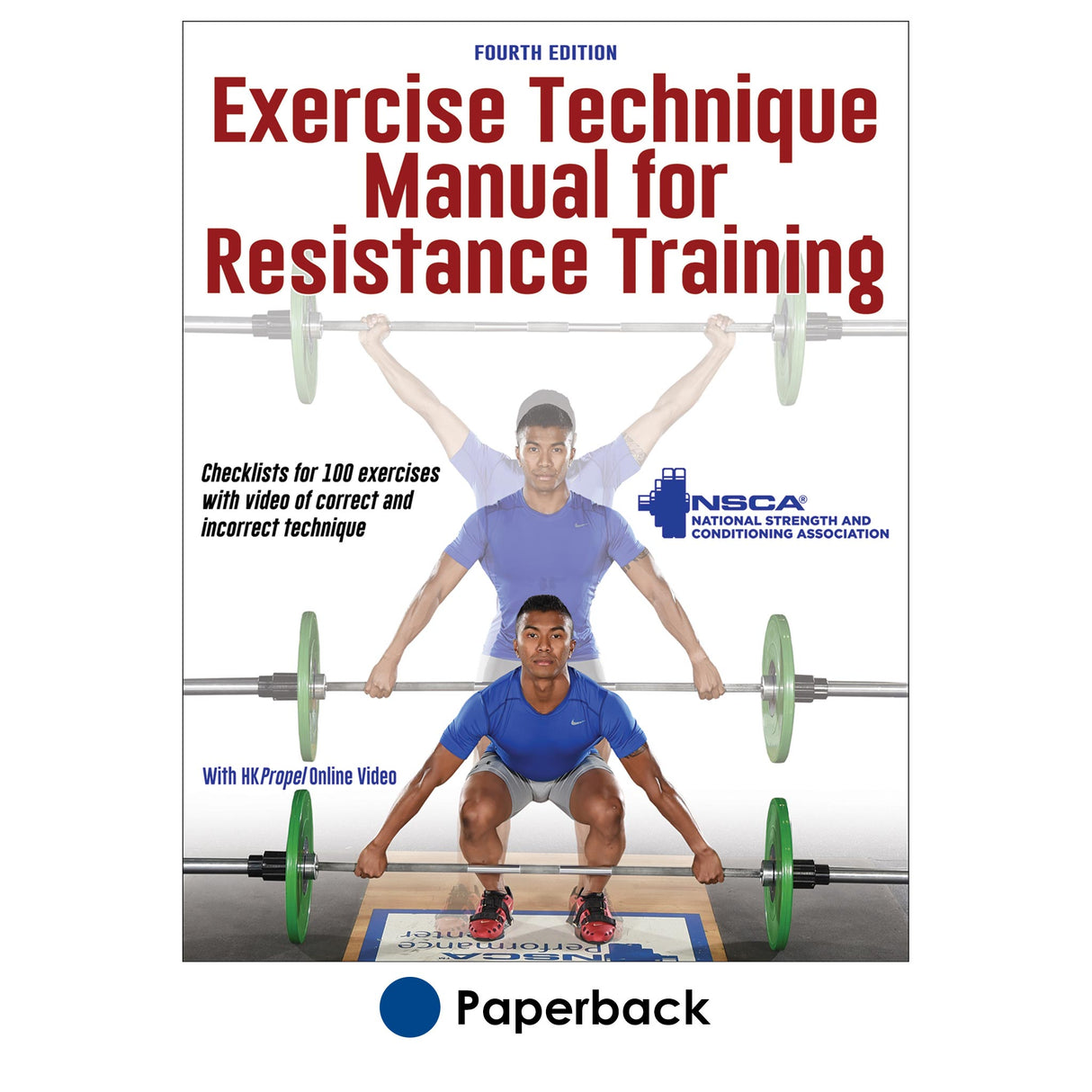Exercise Technique Manual for Resistance Training 4th Edition With HKPropel Online Video